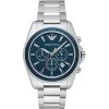 Emporio Armani Blue Stainless Steel Sport Men's Wristwatch 42MM For Men -Emporio Armani sale luxury men emporio armani new watches p199309 001