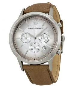 Emporio Armani Silver Stainless Steel AR2471 Men's Wristwatch 43MM For Men