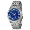 Emporio Armani Blue Stainless Steel AR1789 Men's Wristwatch 43MM For Men