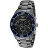 Emporio Armani Black Stainless Steel AR1429 Men's Wristwatch 43MM For Men