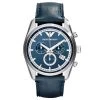 Emporio Armani Blue Stainless Steel AR6041 Men's Wristwatch 42MM For Men