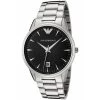 Emporio Armani Black Stainless Steel AR2440 Men's Wristwatch 39MM For Men