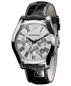 Emporio Armani Silver Stainless Steel AR0669 Men's Wristwatch 42MM For Men