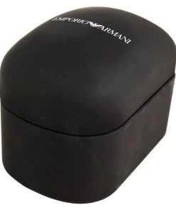 Emporio Armani Black Stainless Steel AR1794 Men's Wristwatch 43MM For Men -Emporio Armani sale luxury men emporio armani new watches p58329 005