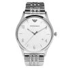 Emporio Armani Silver Stainless Steel AR1867 Men's Wristwatch 41MM For Men -Emporio Armani sale luxury men emporio armani new watches p58448 001
