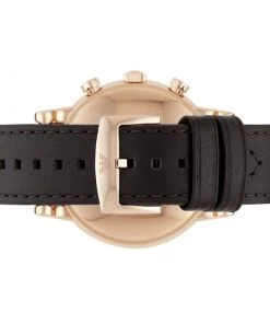 Emporio Armani Grey Gold-Plated Stainless Steel AR1931 Men's Wristwatch 46MM For Men -Emporio Armani sale luxury men emporio armani new watches p61682 0004