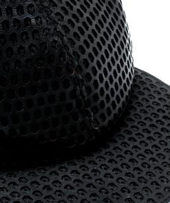 Emporio Armani Black Perforated Leather Baseball Cap M For Men -Emporio Armani sale luxury men emporio armani used accessories p187372 003