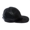 Emporio Armani Black Leather Cutout Baseball Cap Size S For Men -Emporio Armani sale luxury men emporio armani used accessories p255541 005