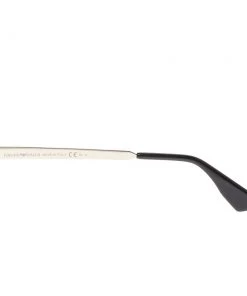 Emporio Armani Silver/Brown Gradient EA9694/S Aviator Sunglasses For Men -Emporio Armani sale luxury men emporio armani used accessories p300463 006