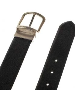 Emporio Armani Black Leather Belt 91 CM For Men -Emporio Armani sale luxury men emporio armani used accessories p300479 1593488914 005