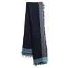 Emporio Armani Denim Blue Modal Wool Scarf For Men -Emporio Armani sale luxury men emporio armani used accessories p338364 001