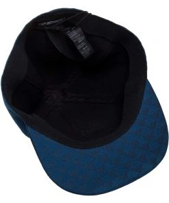 Emporio Armani Blue Monogram Pattern Baseball Cap L For Men 15 Emporio Armani Blue Monogram Pattern Baseball Cap L For Men -Emporio Armani sale luxury men emporio armani used accessories p396799 007