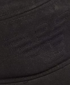 Emporio Armani Emprio Armani Black Cady Logo Embroidered Baseball Cap For Men 10 Emporio Armani Emprio Armani Black Cady Logo Embroidered Baseball Cap For Men -Emporio Armani sale luxury men emporio armani used accessories p630537 005
