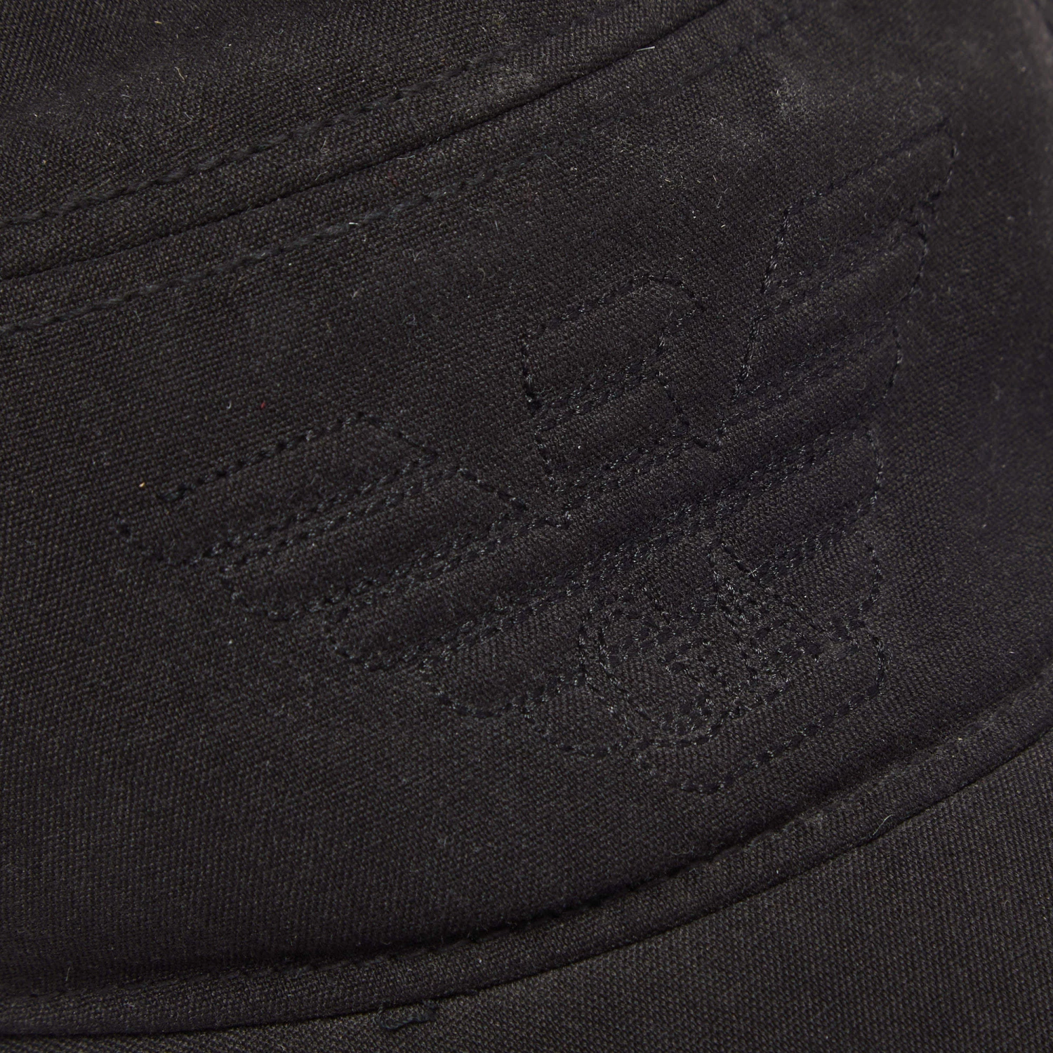 Emporio Armani Emprio Armani Black Cady Logo Embroidered Baseball Cap For Men 6 Emporio Armani Emprio Armani Black Cady Logo Embroidered Baseball Cap For Men - Image 4