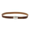 Emporio Armani Brown Leather Logo Belt 95CM For Men 1 Emporio Armani Brown Leather Logo Belt 95CM For Men -Emporio Armani sale luxury men emporio armani used accessories p79085 001