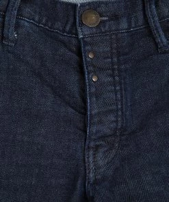 Emporio Armani Indigo Dark Wash Denim Straight Fit Jeans M For Men -Emporio Armani sale luxury men emporio armani used clothes p100368 003