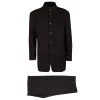 Emporio Armani Brown Textured Knit Regular Fit Suit XXXL For Men -Emporio Armani sale luxury men emporio armani used clothes p112809 0001