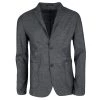 Emporio Armani Grey Wool Jacket M For Men