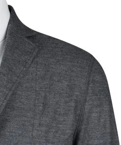 Emporio Armani Grey Wool Jacket M For Men -Emporio Armani sale luxury men emporio armani used clothes p123274 004