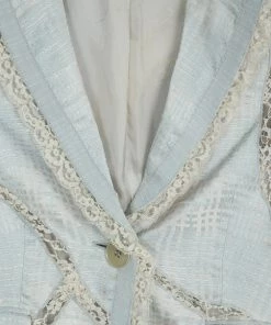 Emporio Armani Lace Textured Jacket S For Men -Emporio Armani sale luxury men emporio armani used clothes p12497 0008