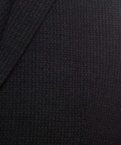 Emporio Armani Grey Textured Wool Double Lapel Blazer XXL For Men -Emporio Armani sale luxury men emporio armani used clothes p151094 0004