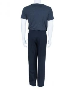 Emporio Armani Black Formal Men's Trousers M For Men -Emporio Armani sale luxury men emporio armani used clothes p1840 003