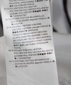 Emporio Armani White Cotton Blend Fingerprint Printed V Slit Neck T-shirt M For Men -Emporio Armani sale luxury men emporio armani used clothes p224664 001