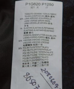 Emporio Armani Black Jacquard Wool Tailored Johnny Line Blazer M For Men -Emporio Armani sale luxury men emporio armani used clothes p245941 006