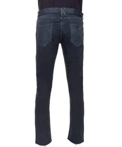 Emporio Armani Dark Grey Overdyed Denim Slim Fit Jeans L For Men -Emporio Armani sale luxury men emporio armani used clothes p272969 003