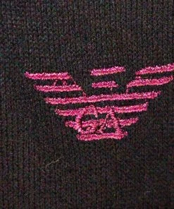 Emporio Armani Bicolor Wool Colorblock Cardigan L For Men -Emporio Armani sale luxury men emporio armani used clothes p275053 007