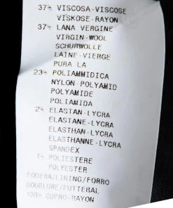 Emporio Armani Black Pin Striped Wool Blend Tailored Suit XXL For Men -Emporio Armani sale luxury men emporio armani used clothes p297176 001