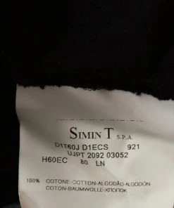 Emporio Armani Navy Blue Cotton Jude Sexy Fit T-Shirt XXL For Men -Emporio Armani sale luxury men emporio armani used clothes p297198 006