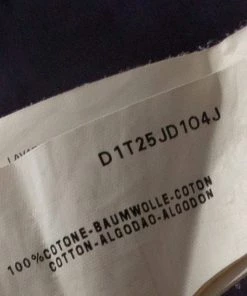 Emporio Armani Navy Blue Logo Borgonuovo Print Cotton T-Shirt XXL For Men -Emporio Armani sale luxury men emporio armani used clothes p297200 004