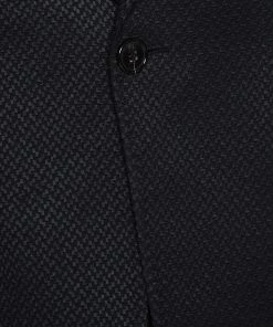 Emporio Armani Black Wool Blend Vincent Line Jacket XXL For Men -Emporio Armani sale luxury men emporio armani used clothes p312521 003