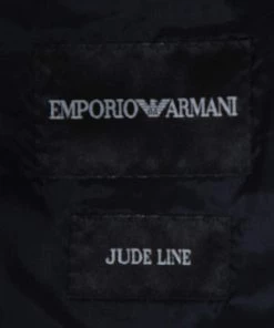 Emporio Armani Black Diamond Pattern Velvet Jude Line Jacket L For Men -Emporio Armani sale luxury men emporio armani used clothes p315477 004