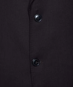 Emporio Armani Dark Brown Pinstriped Wool Josh Line Jacket XXXL For Men -Emporio Armani sale luxury men emporio armani used clothes p315569 001