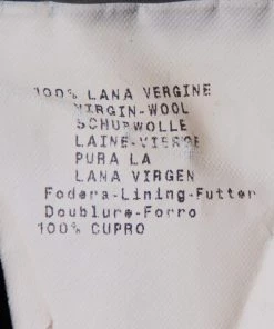 Emporio Armani Dark Brown Pinstriped Wool Josh Line Jacket XXXL For Men -Emporio Armani sale luxury men emporio armani used clothes p315569 005