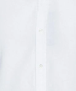 Emporio Armani White Cotton Jacquard Button Front Shirt L For Men -Emporio Armani sale luxury men emporio armani used clothes p320265 1598674204 007