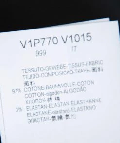 Emporio Armani Black Cotton High Waist Tailored Trousers XL For Men 13 Emporio Armani Black Cotton High Waist Tailored Trousers XL For Men -Emporio Armani sale luxury men emporio armani used clothes p370948 003