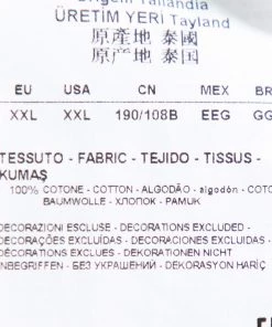 Emporio Armani Navy Blue Peace Relief Print Cotton T-Shirt XXL For Men -Emporio Armani sale luxury men emporio armani used clothes p384357 005