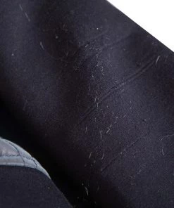 Emporio Armani Black Knit Quilted Detail Hooded Sweatshirt XL For Men -Emporio Armani sale luxury men emporio armani used clothes p407795 006