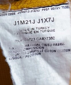 Emporio Armani Mustard Yellow Cotton Polo T-Shirt M For Men -Emporio Armani sale luxury men emporio armani used clothes p464536 001