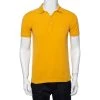 Emporio Armani Mustard Yellow Cotton Polo T-Shirt M For Men -Emporio Armani sale luxury men emporio armani used clothes p464536 005