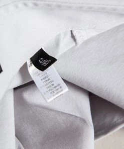 Emporio Armani Grey Stretch Cotton Button Front Shirt XL For Men -Emporio Armani sale luxury men emporio armani used clothes p476463 001