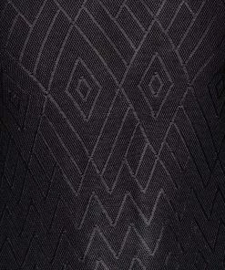 Emporio Armani Black Patterned Knit Long Sleeve T-Shirt L For Men -Emporio Armani sale luxury men emporio armani used clothes p476596 011