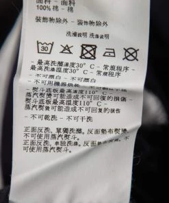 Emporio Armani Navy Blue Striped Cotton V-Neck T-Shirt L For Men -Emporio Armani sale luxury men emporio armani used clothes p476614 006