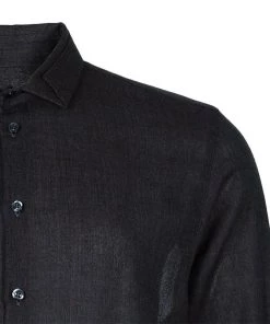 Emporio Armani Men's Grey Shirt L For Men -Emporio Armani sale luxury men emporio armani used clothes p47900 0004