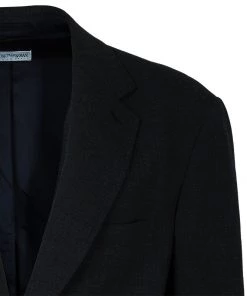 Emporio Armani Men's Grey Wool Blazer L For Men 14 Emporio Armani Men's Grey Wool Blazer L For Men -Emporio Armani sale luxury men emporio armani used clothes p47986 004