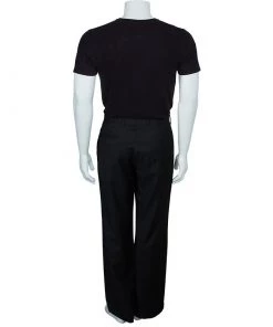 Emporio Armani Men's Black Trousers XL For Men -Emporio Armani sale luxury men emporio armani used clothes p52864 003