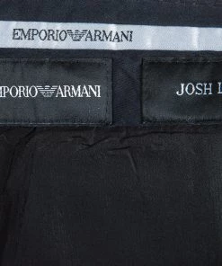 Emporio Armani Men's Black Trousers XL For Men -Emporio Armani sale luxury men emporio armani used clothes p52864 009